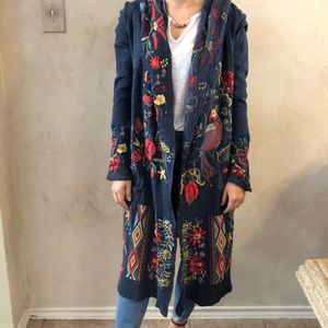 Johnny Was BIYA Sweater Size S